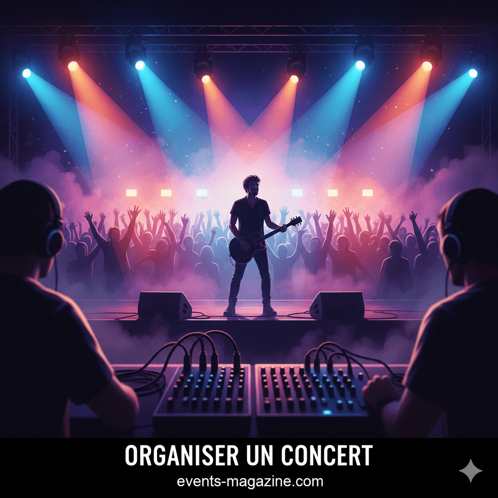 Comment organiser un concert en 7 étapes !